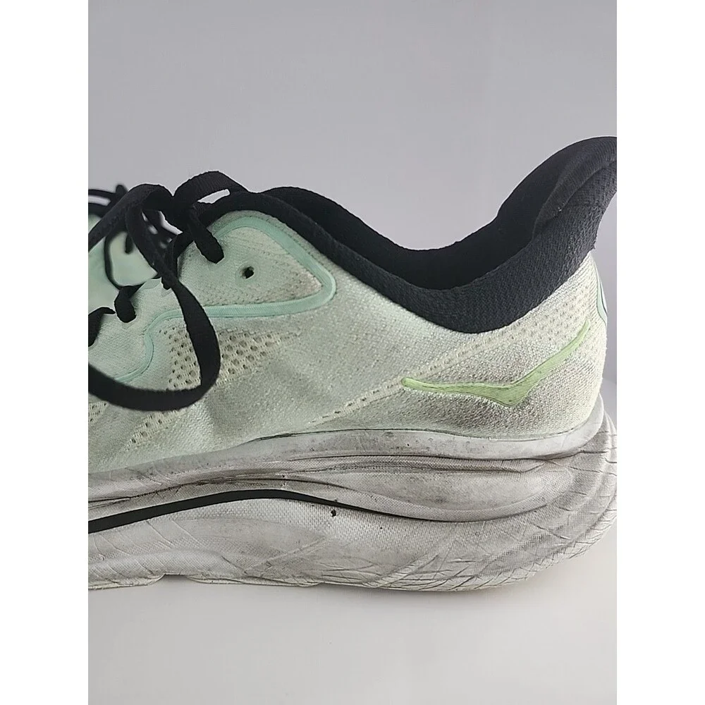 Size 13D- Hoka One One HOKA Clifton 10 Mint Fluorite Men's Running Sneakers